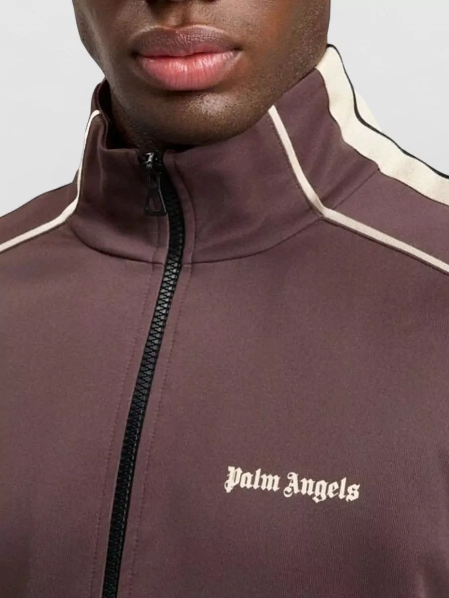 Palm Angels Logo-Print Track Jacket
