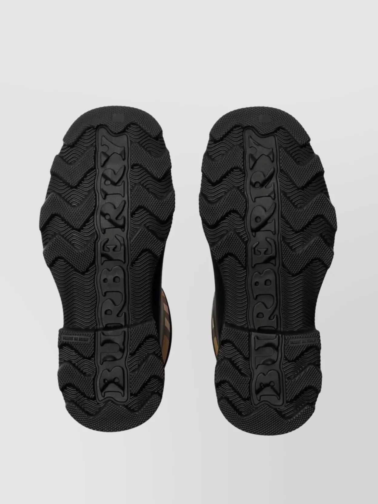 Burberry Low Check Pattern Rubber Boots