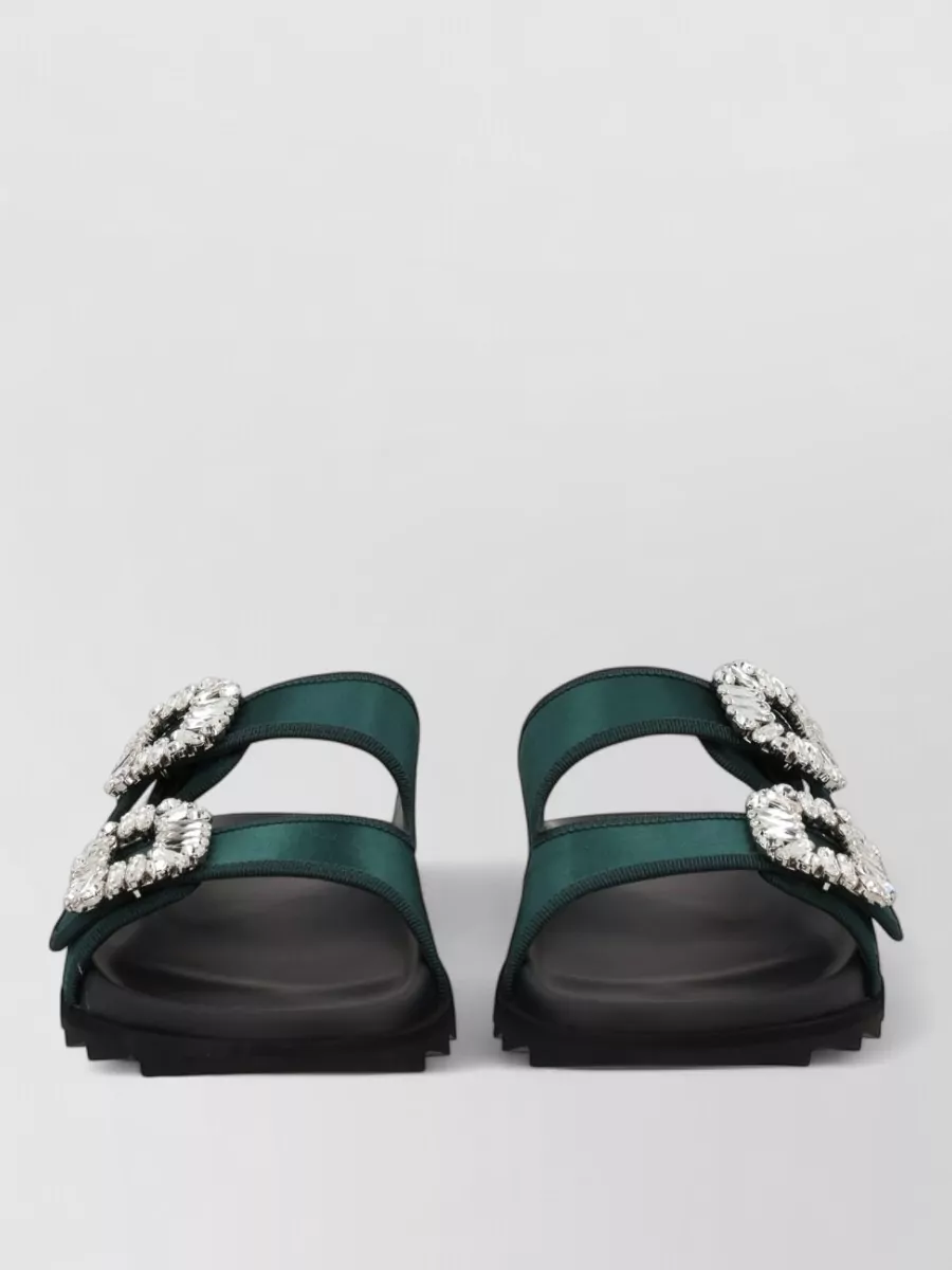 Roger Vivier embellished slides