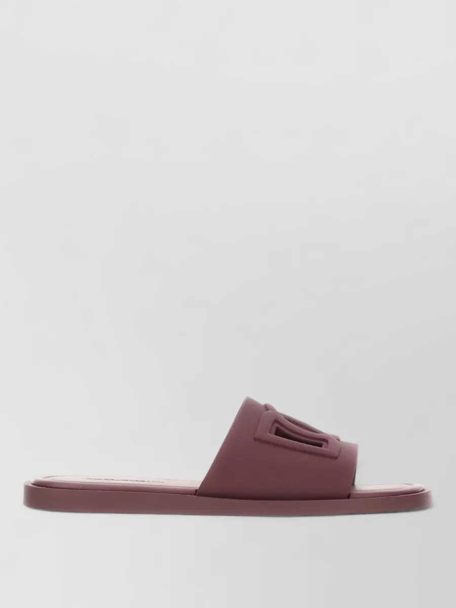 Dolce&Gabbana rubber logo slides