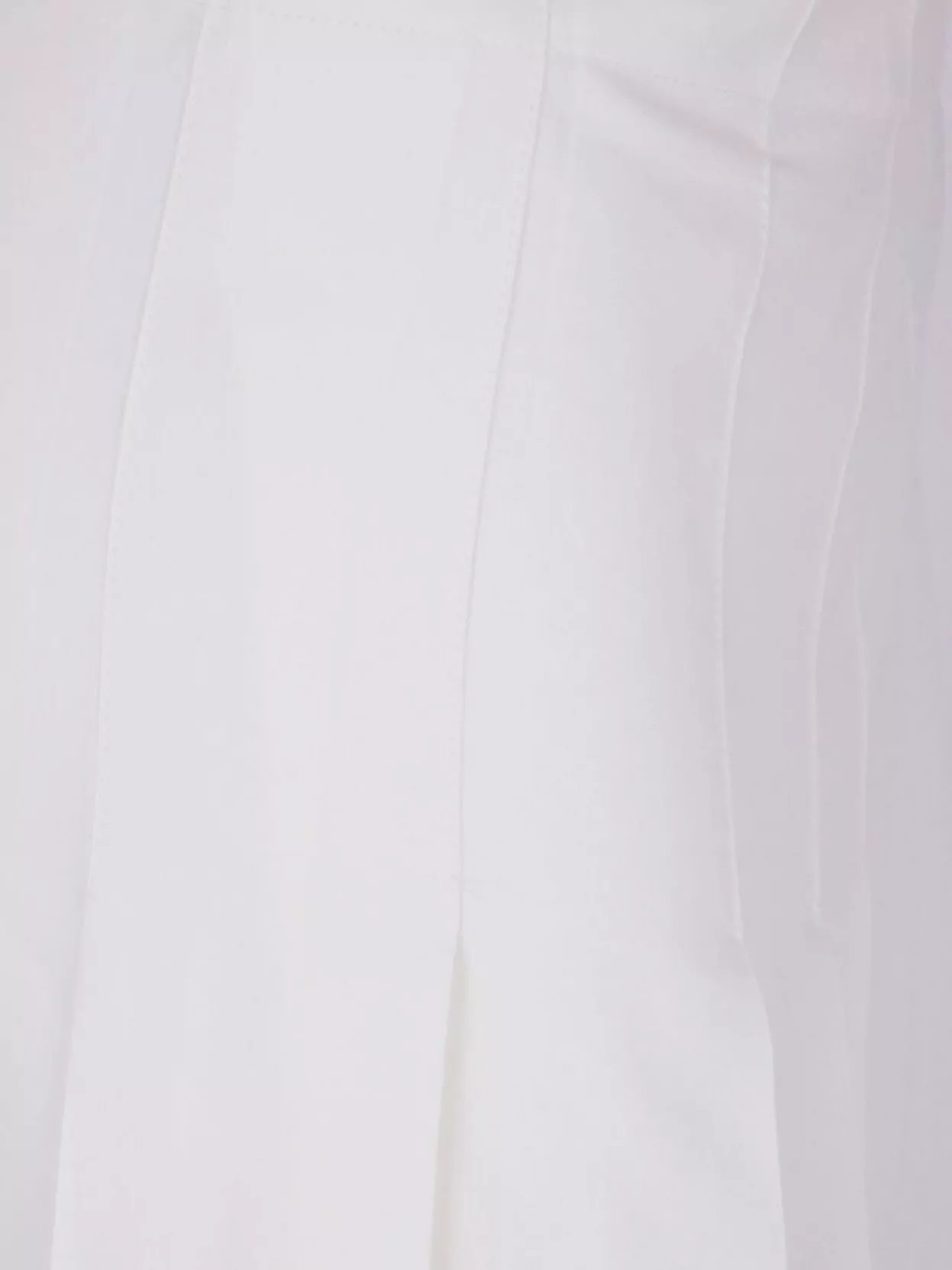 P.a.r.o.s.h Long Pleated High Waist Midi Skirt In White