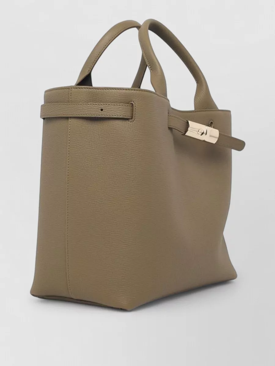 Longchamp Leather Tote Bag