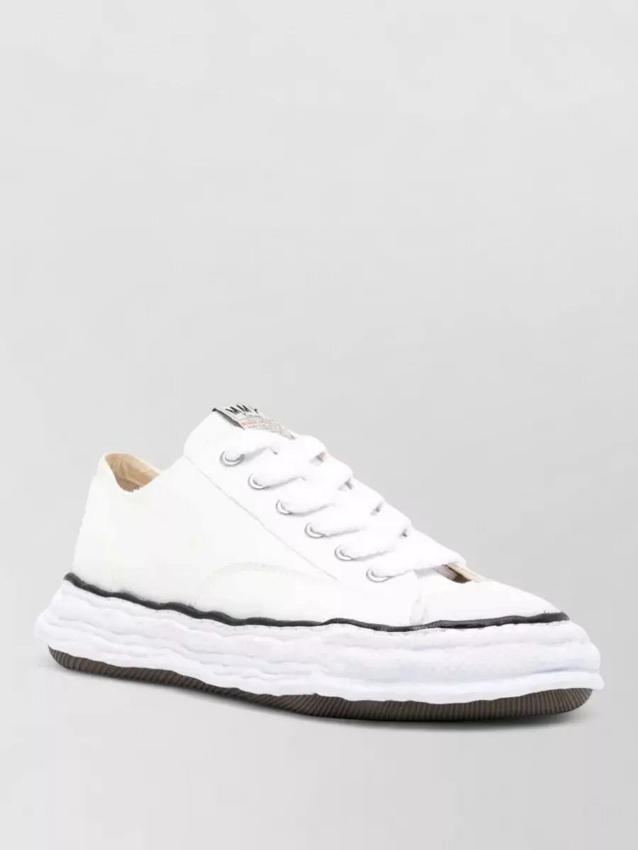 Miharayasuhiro Cotton Low-top Sneakers
