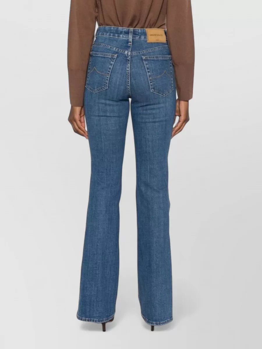 Jacob Cohen Flared Denim Jeans