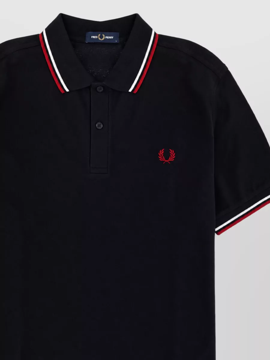 Fred Perry Cotton logo polo shirt