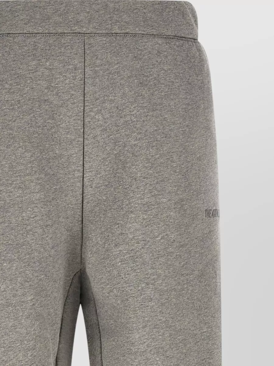 The Attico Jogger Trousers Logo Detail Elastic Waist