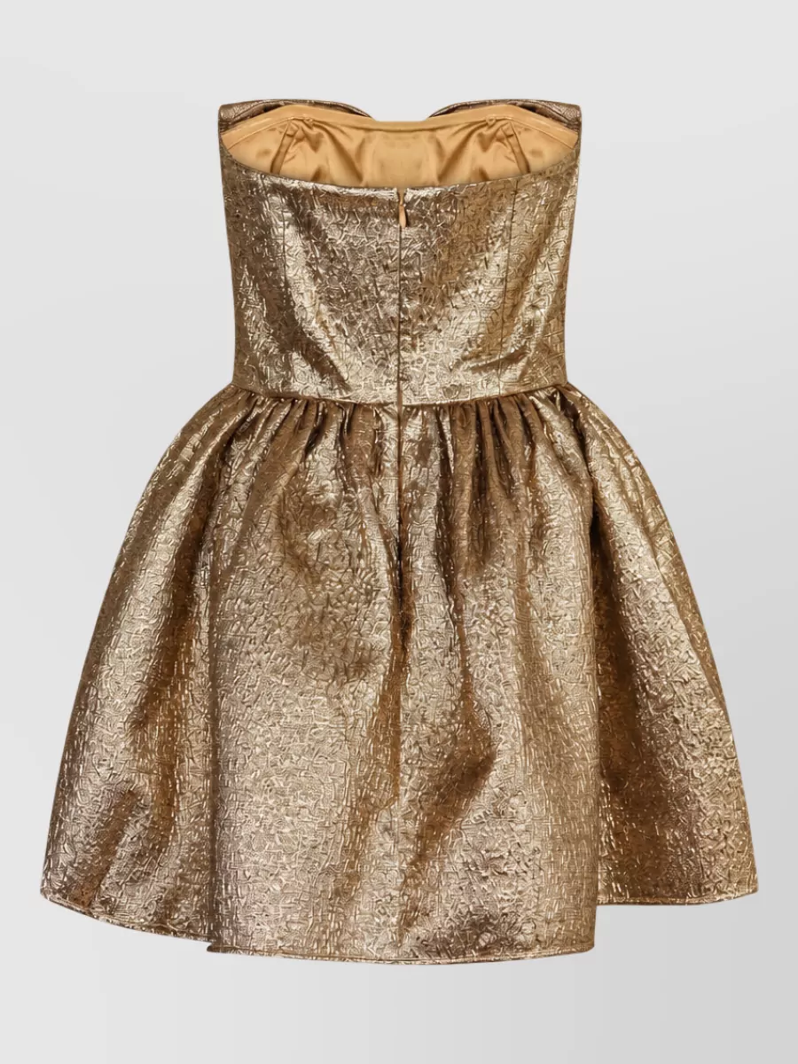 Self-Portrait Jacquard Mini Dress