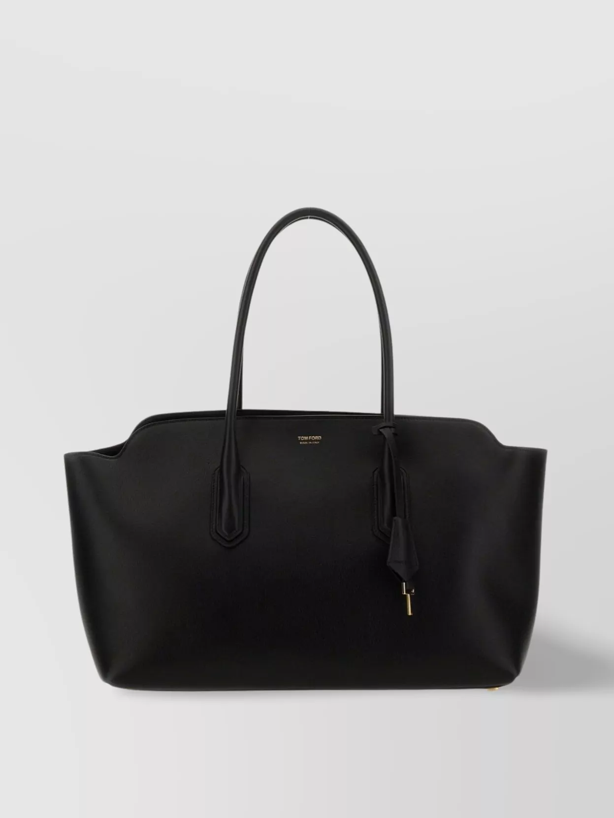 Tom Ford Structured Leather Tote Bag