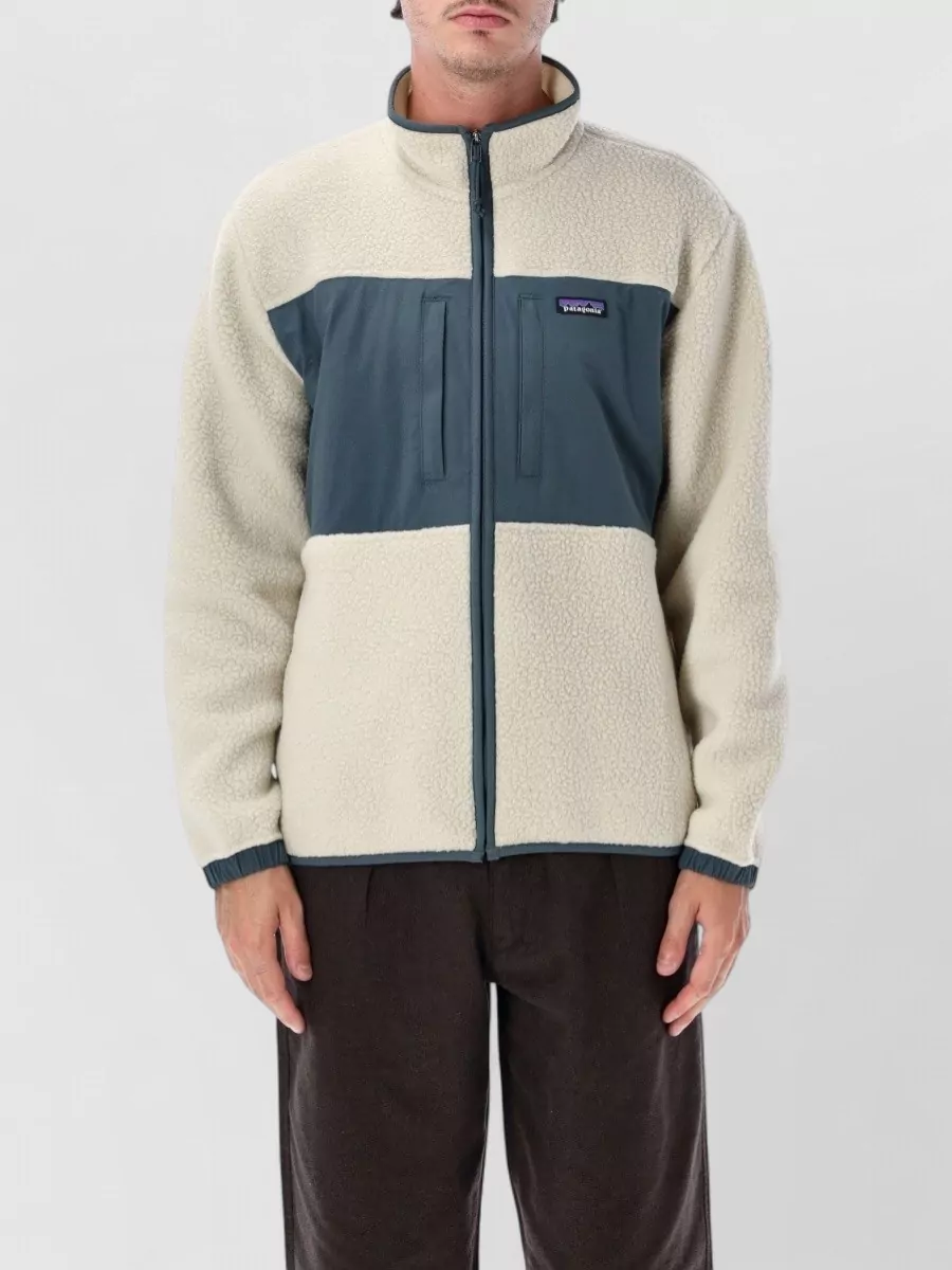 Patagonia fleece zip-up jacket