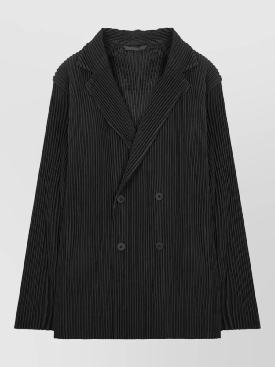 Homme Plisse Issey Miyake double-breasted blazer