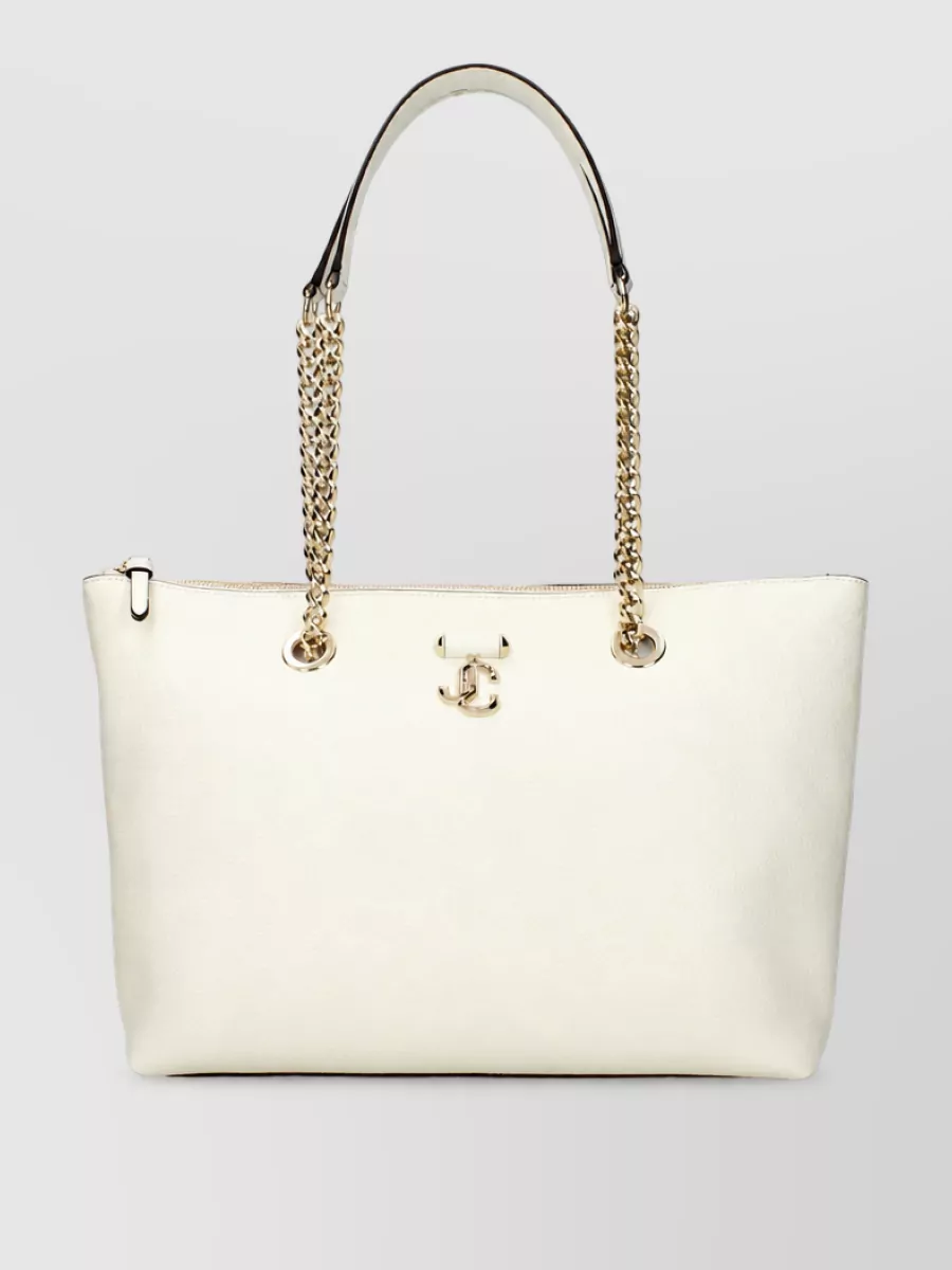 Jimmy Choo Leather Tote Bag
