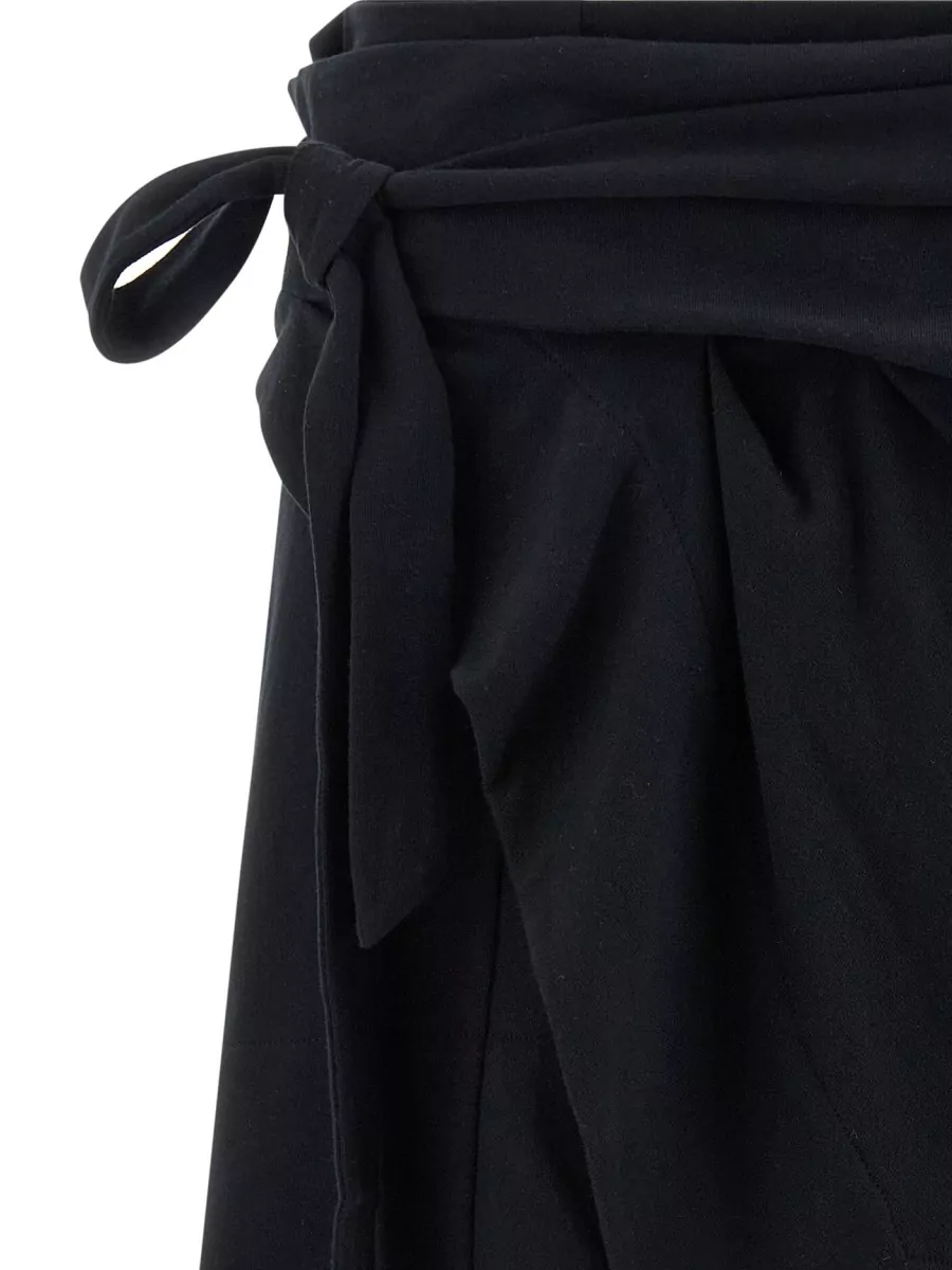 Isabel Marant Berenice Skirt Asymmetric Design Tie Waist