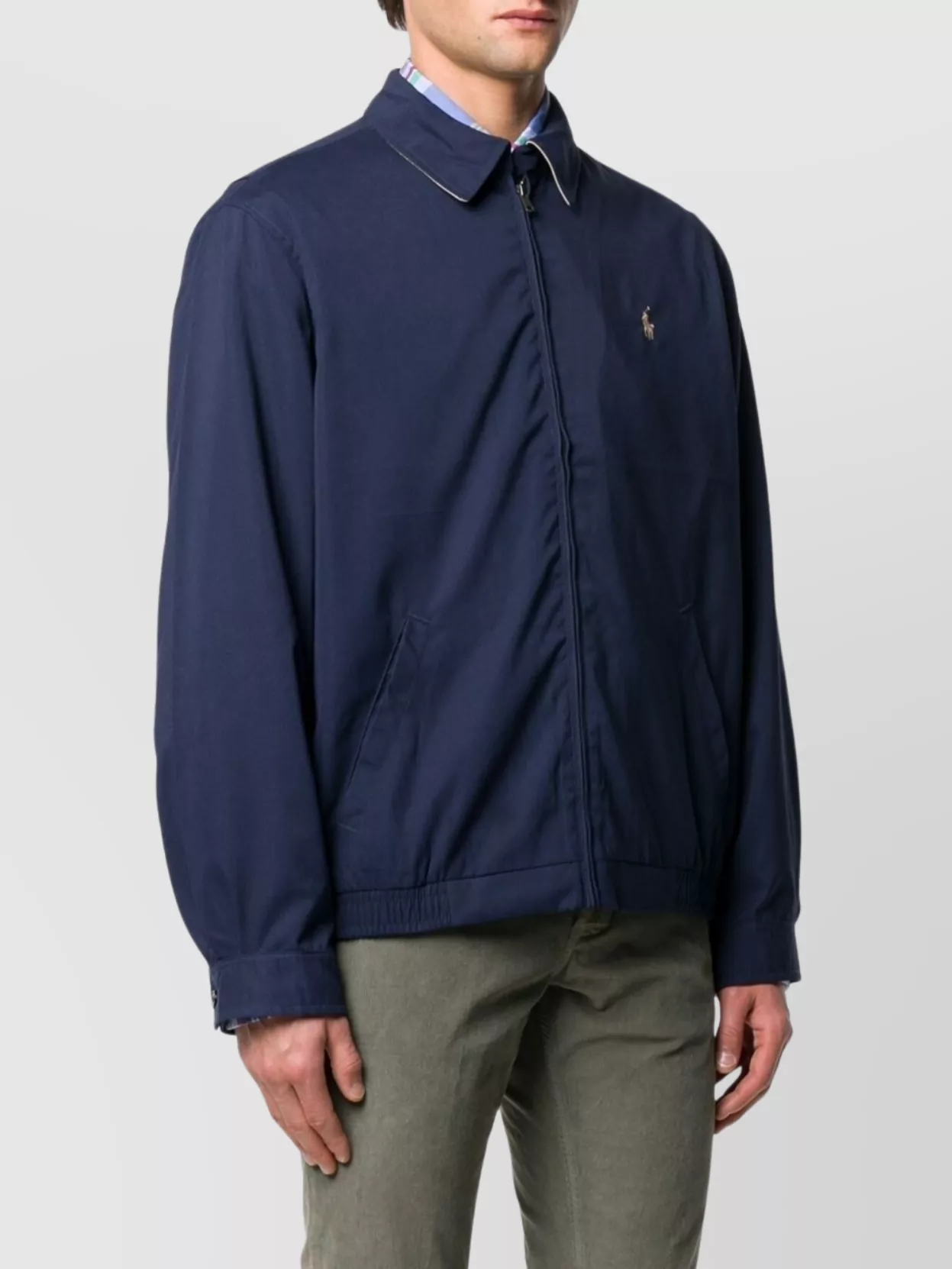 Polo Ralph Lauren Lightweight Zipped Jacket Elasticated Hem