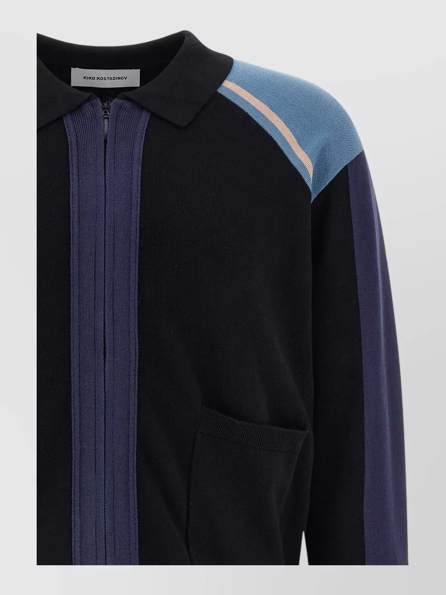 Kiko Kostadinov Cotton Zip-Up Cardigan