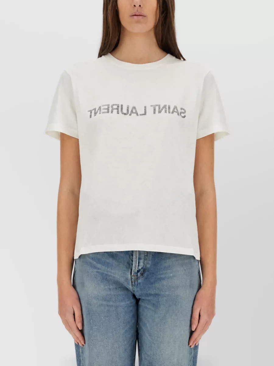 Saint Laurent Cotton T-Shirt