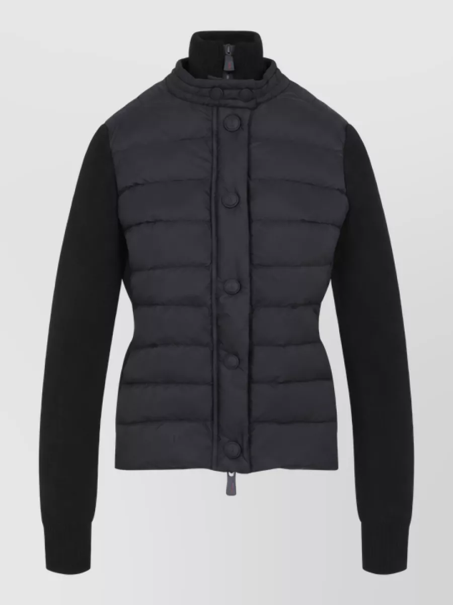 Moncler Grenoble quilted puffer cardigan