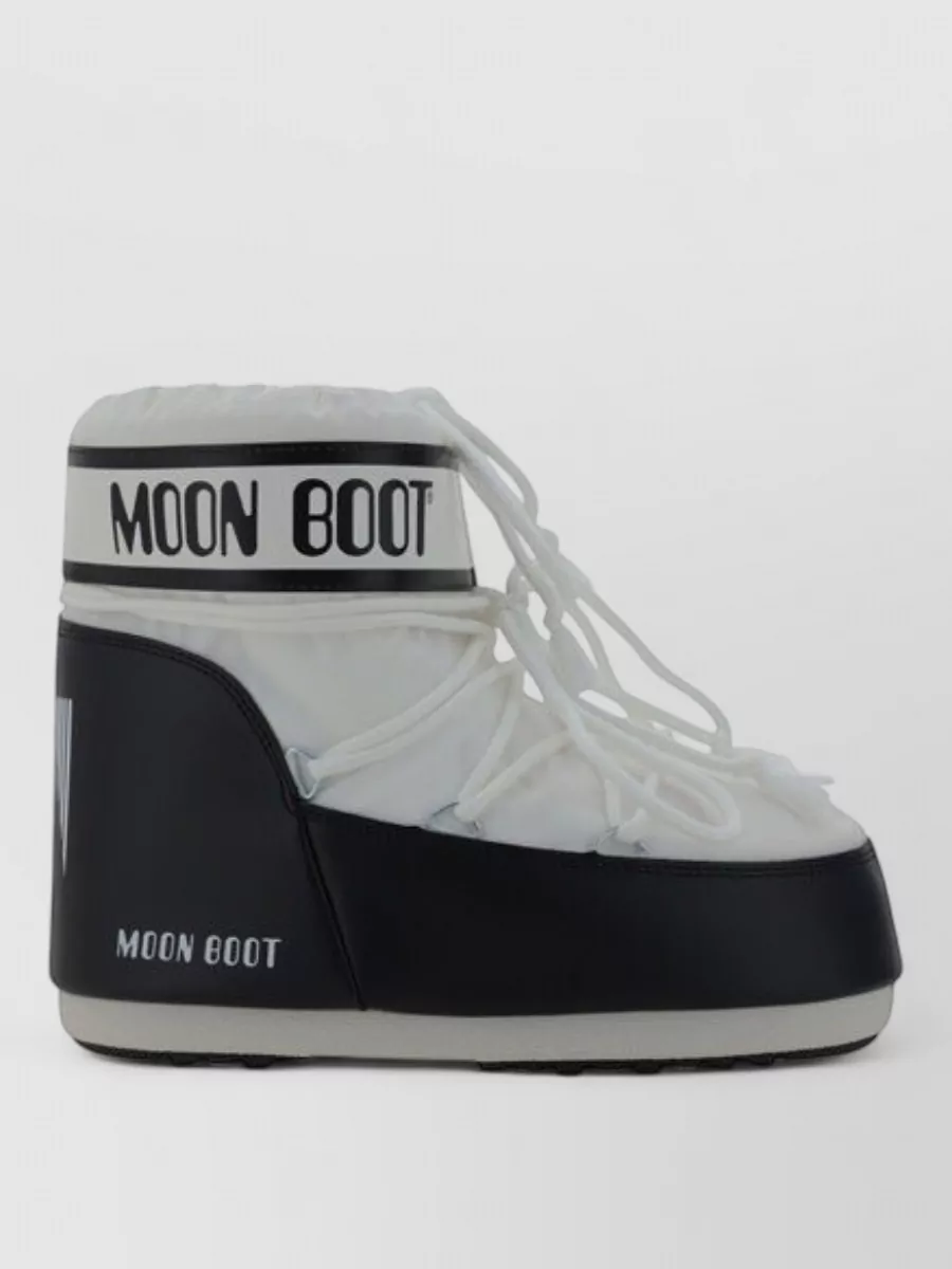 Moon Boot Logo-Print Ankle Boots