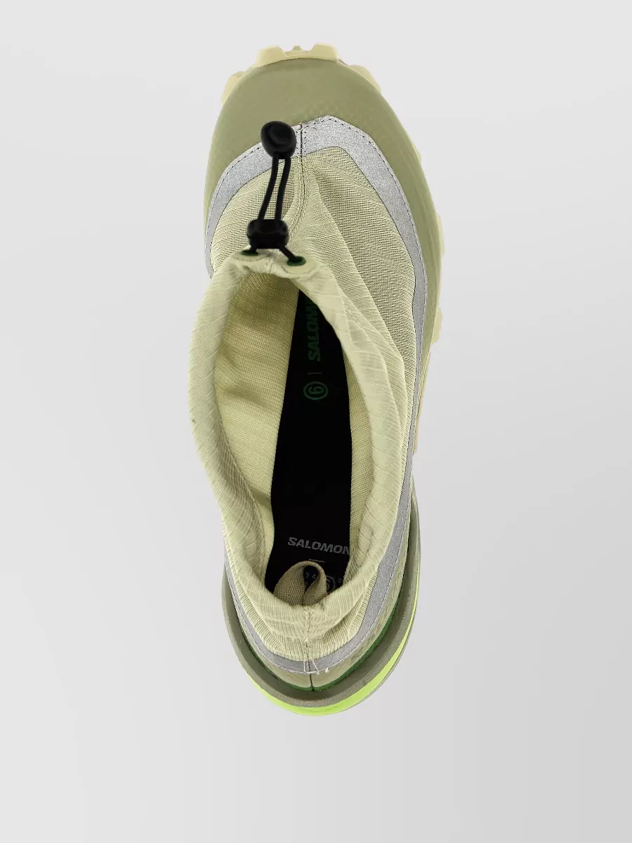 Mm6 Maison Margiela Paneled High-Top Sneakers