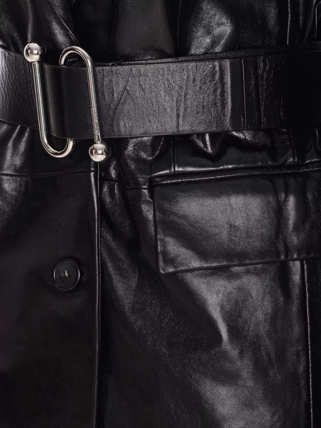 Sportmax Belted Lapel Collar Jacket Pockets