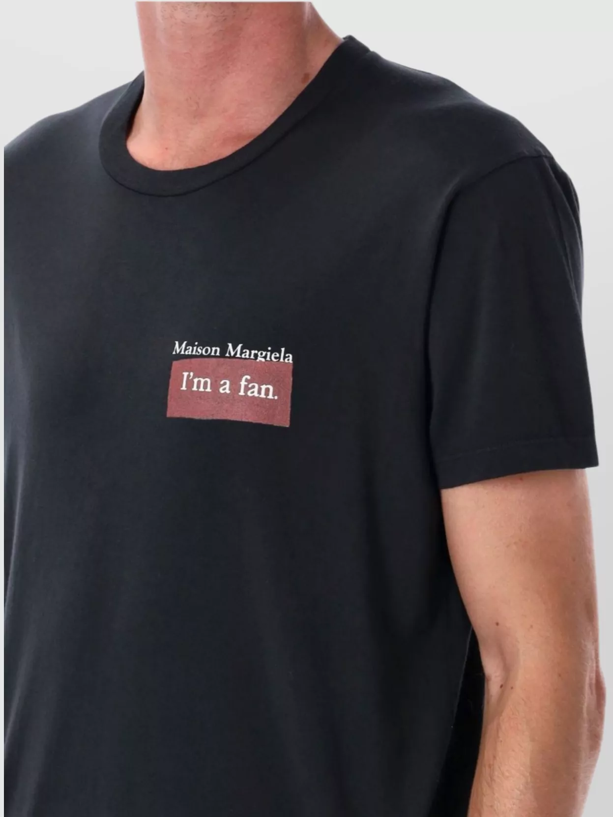 Maison Margiela Fan Statement Graphic T-Shirt