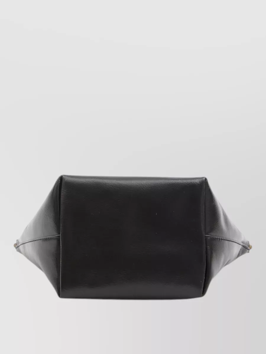 Jimmy Choo Clutch Bag Chain Strap Gold Tone Hardware