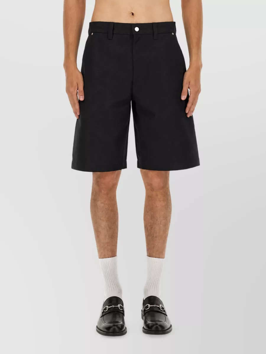 Gucci Jacquard Loose Fit Trousers