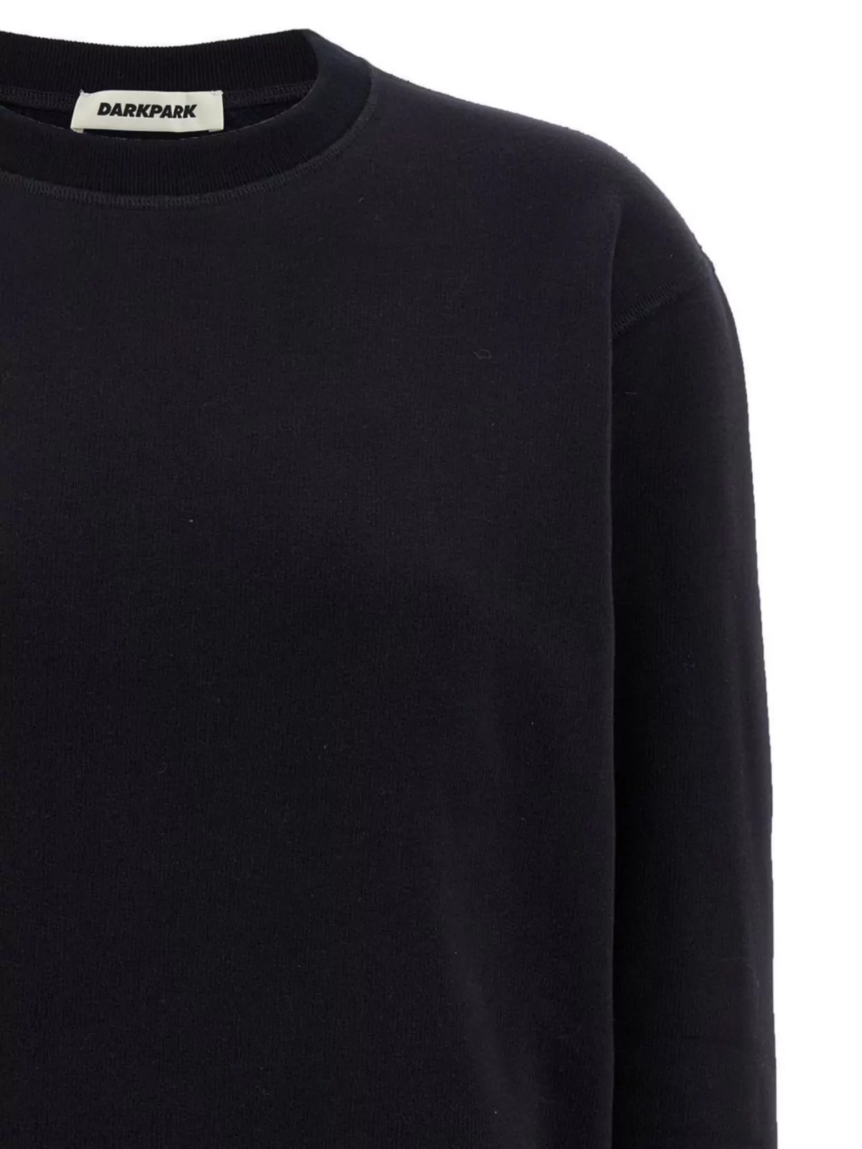 Darkpark You Ll Never Take Me Off Crew-neck Sweatshirt In Black