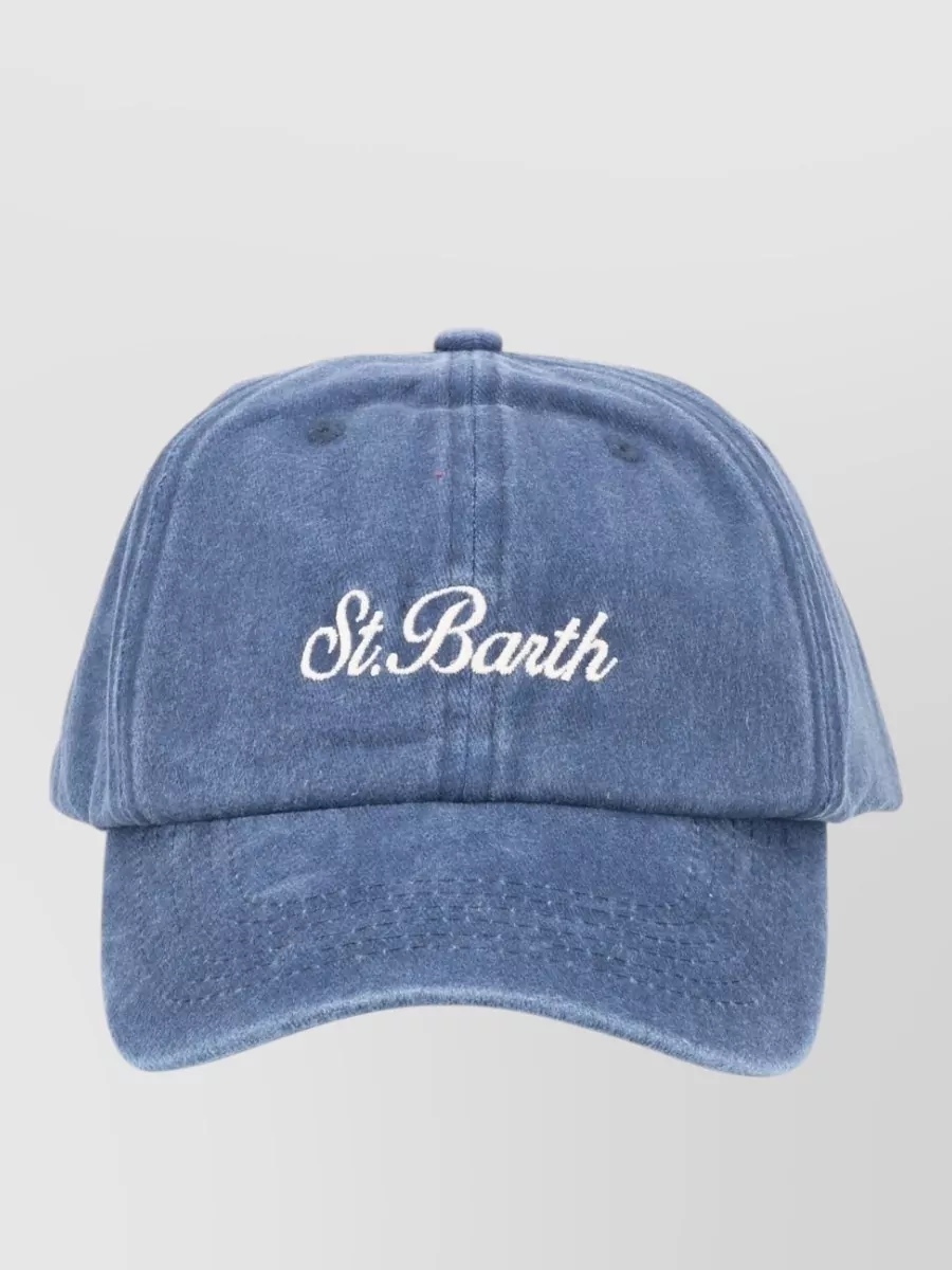 Mc2 Saint Barth cotton logo baseball cap