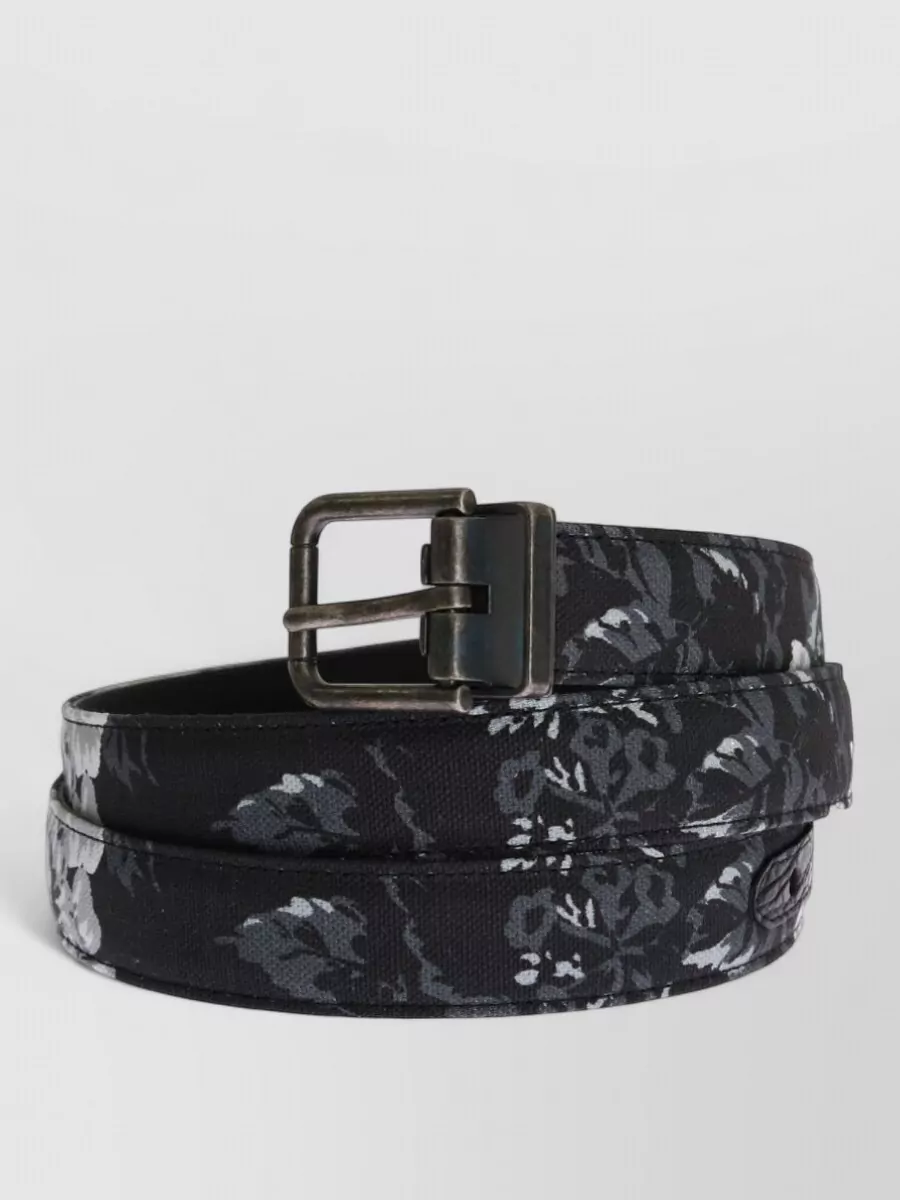 Dolce&Gabbana Linen Leather Belt