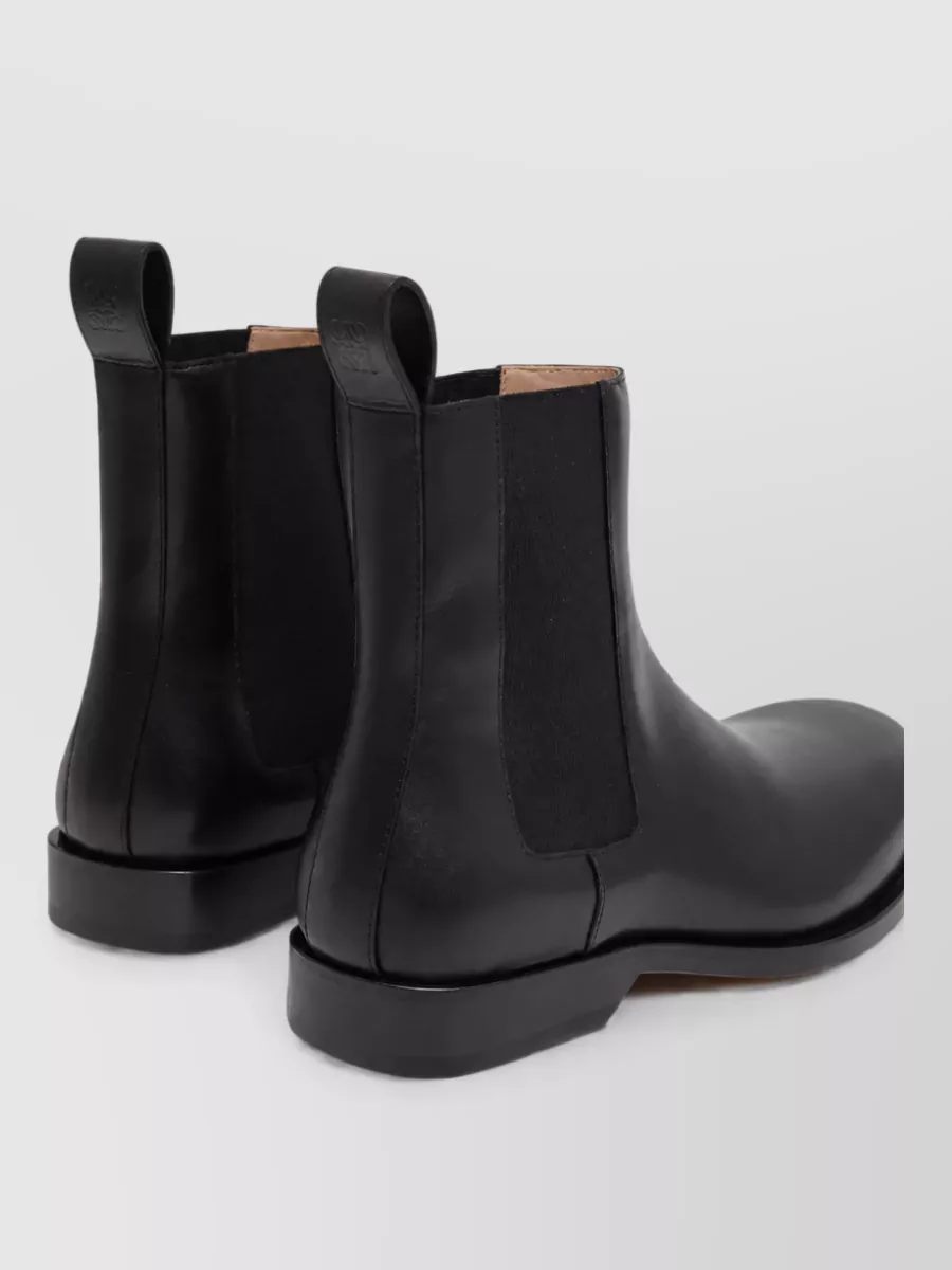 Loewe Leather Chelsea Ankle Boots
