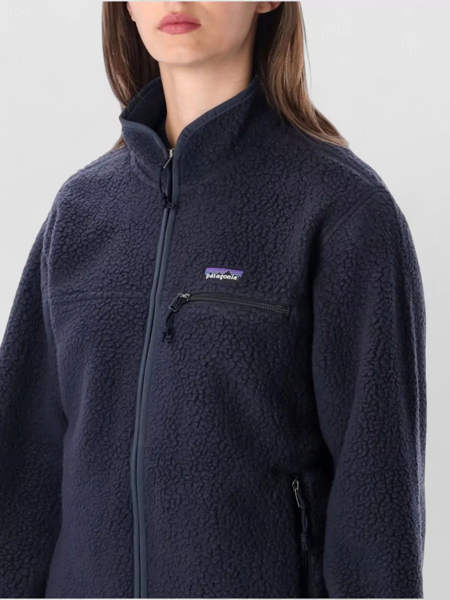 Patagonia Fleece Stand Collar Zip Jacket