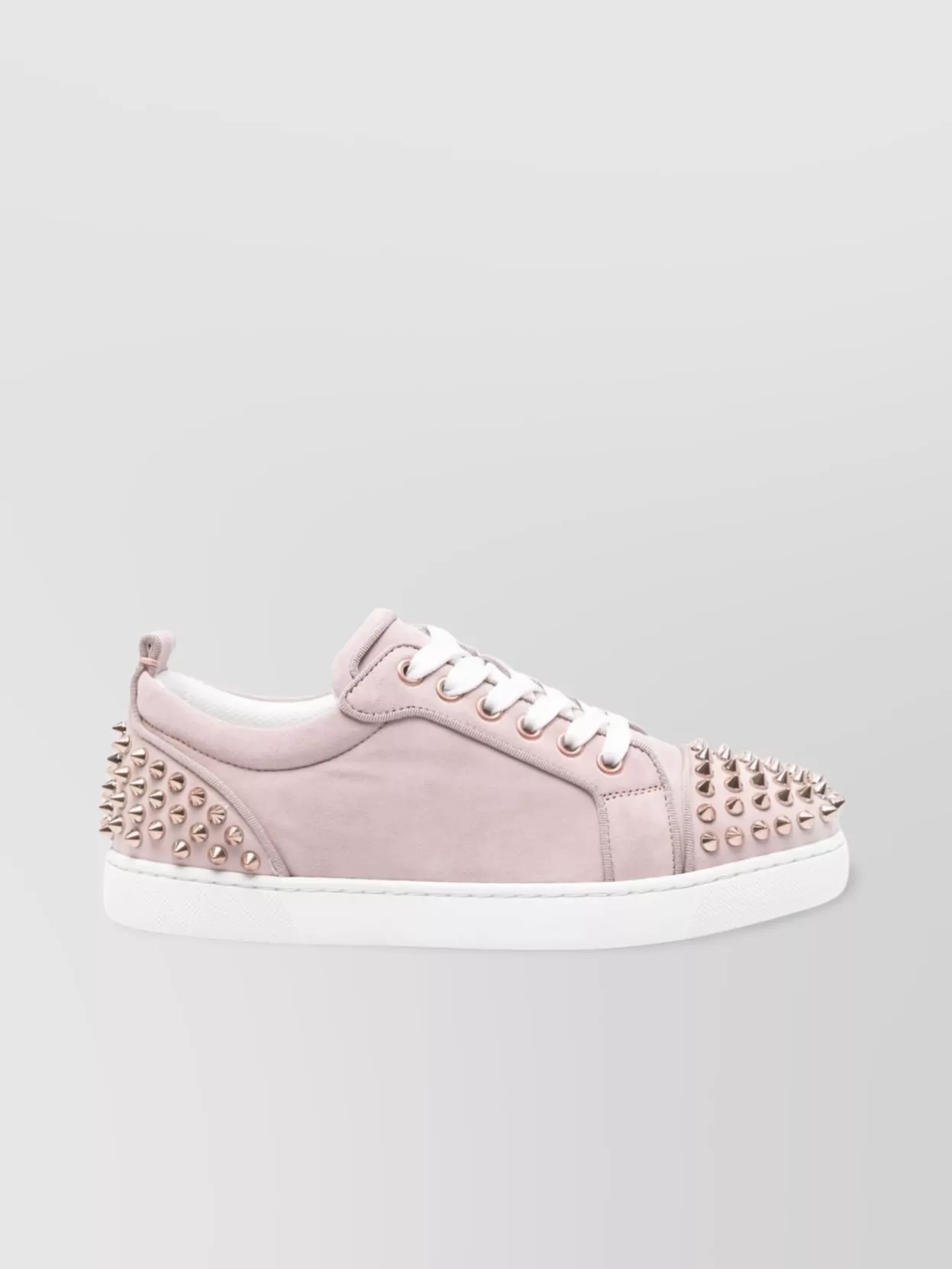Christian Louboutin Studded Spike Detail Junior Sneakers