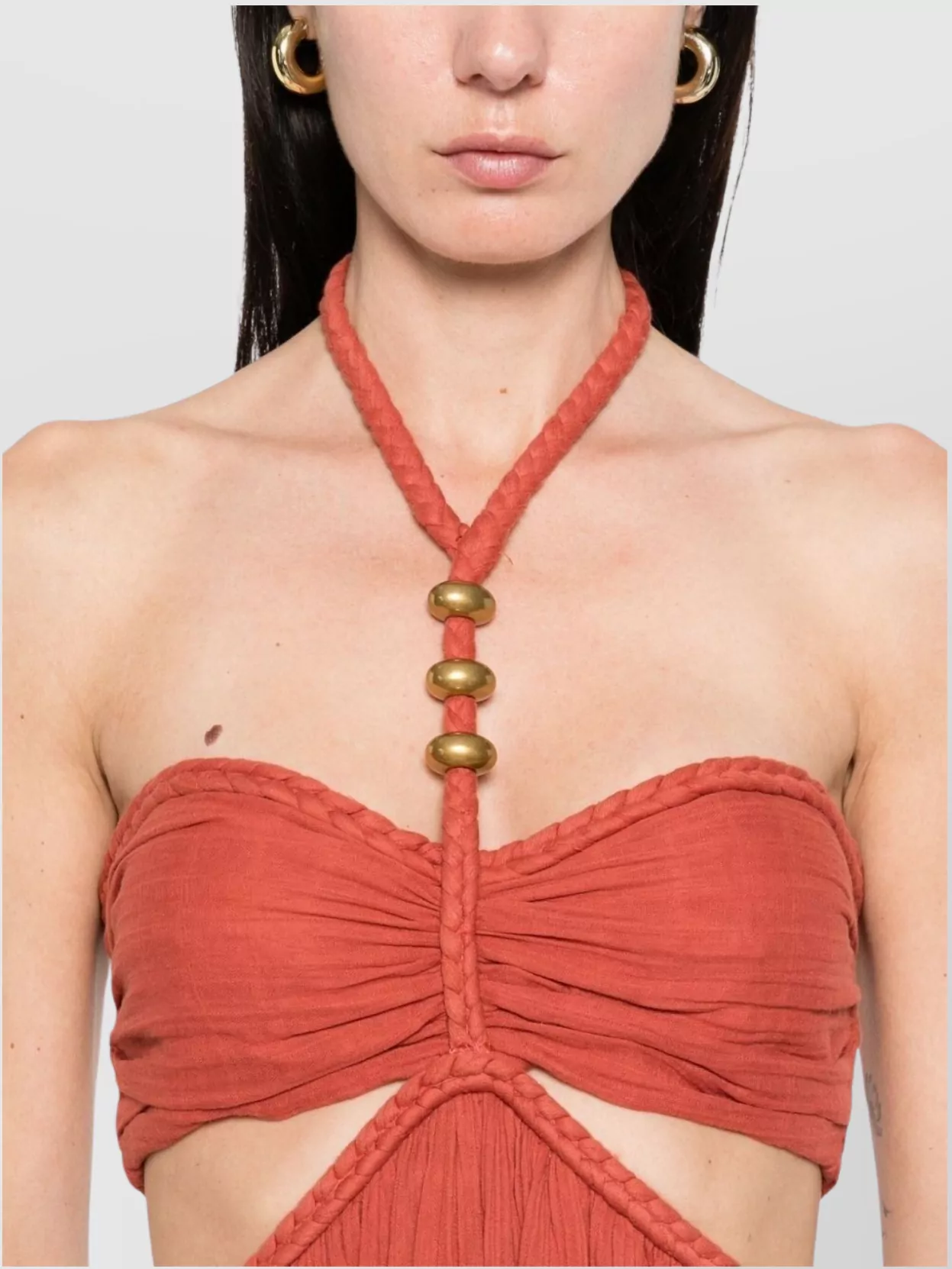 Isabel Marant Beach Shorts With Backless Halter Neck