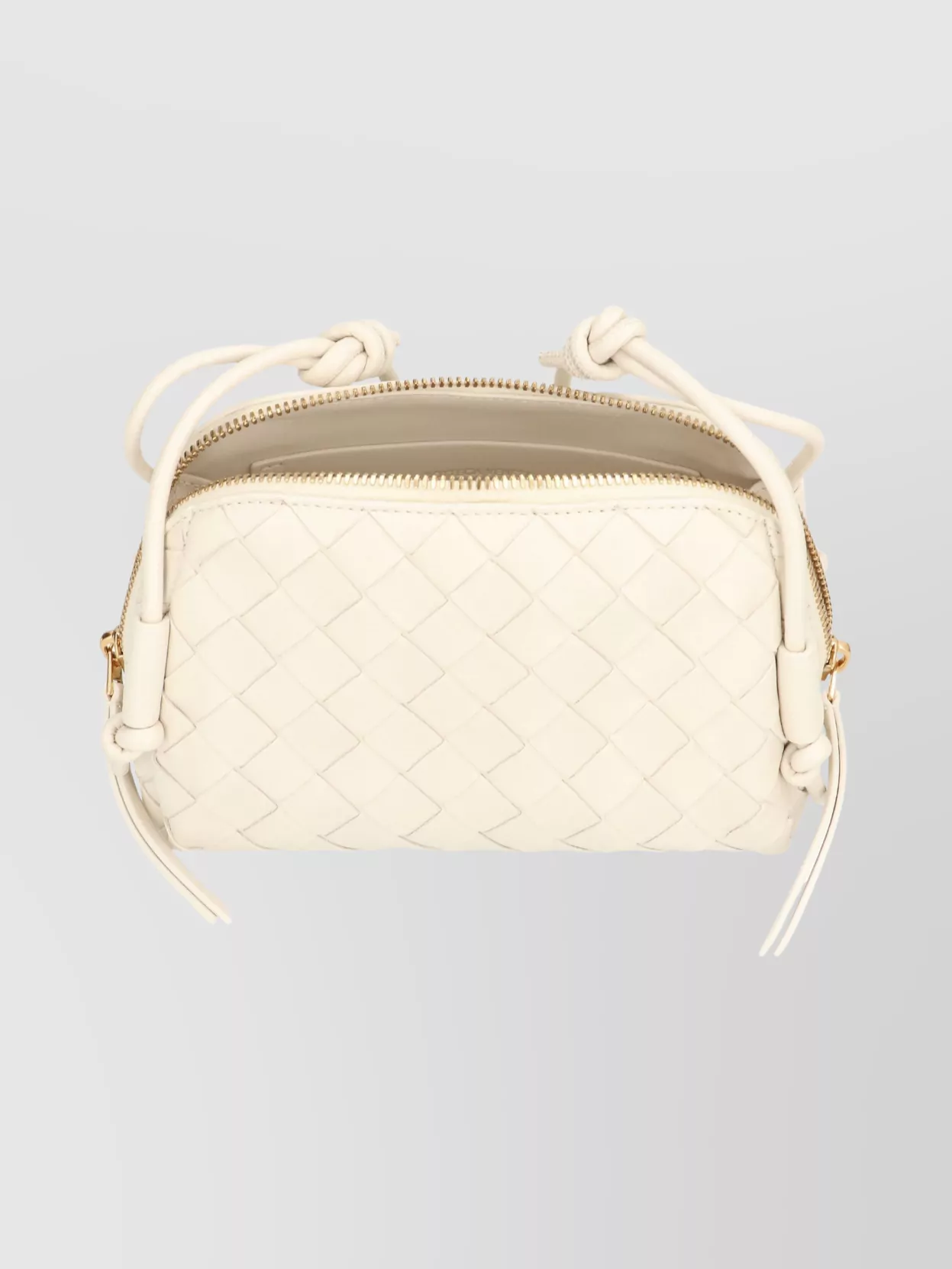 Bottega Veneta Woven Leather Crossbody Pouch
