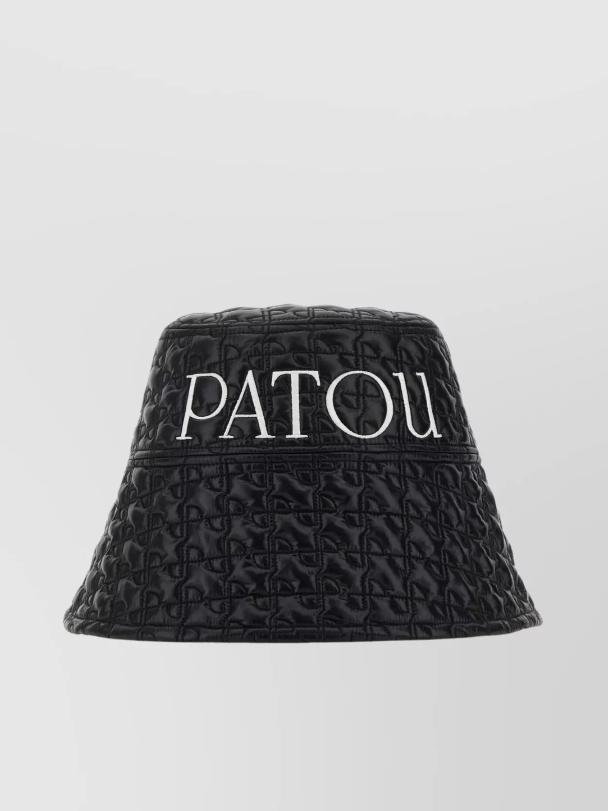 Shop Patou Nylon Brim Bucket Hat In Black