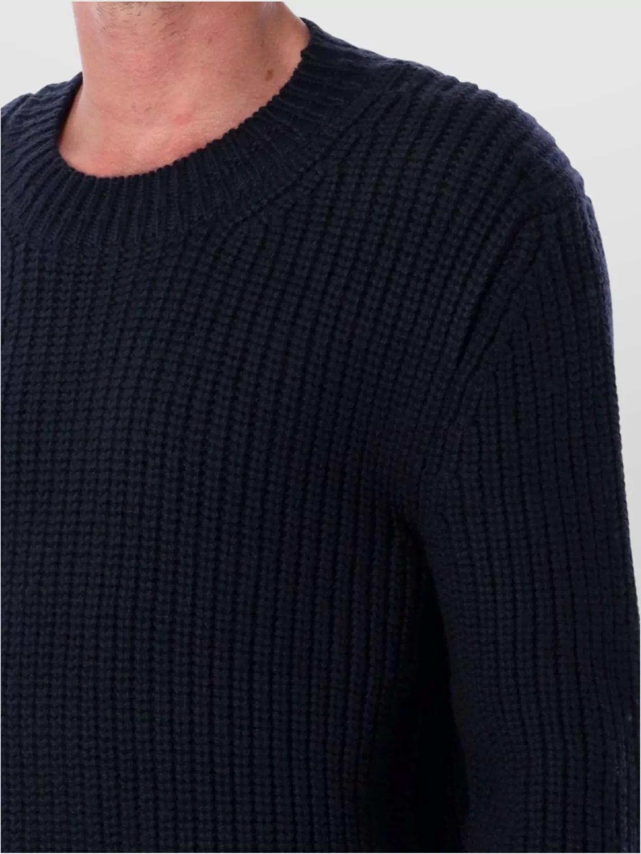 Tom Ford Wool Fisherman Crew Neck
