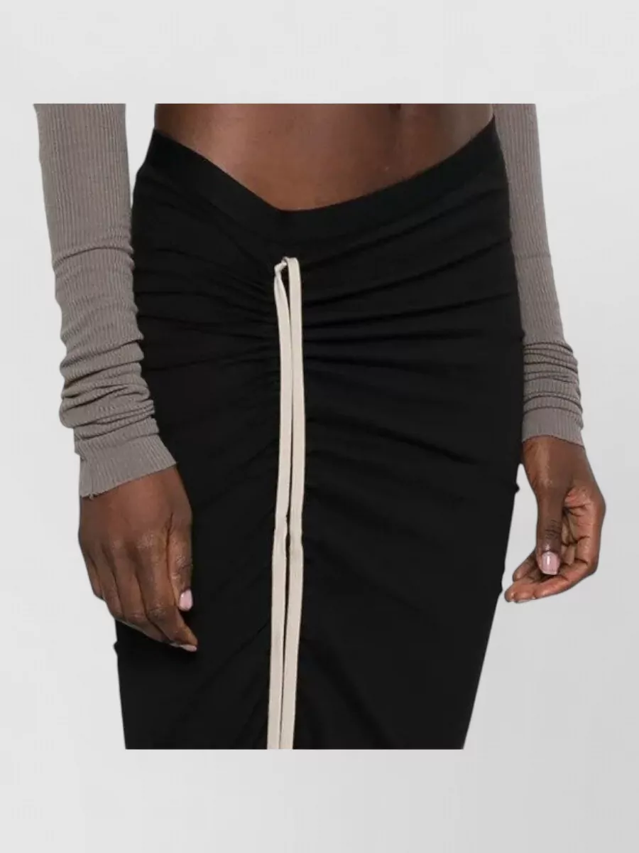 Rick Owens Cropped Long-Sleeve T-Shirt
