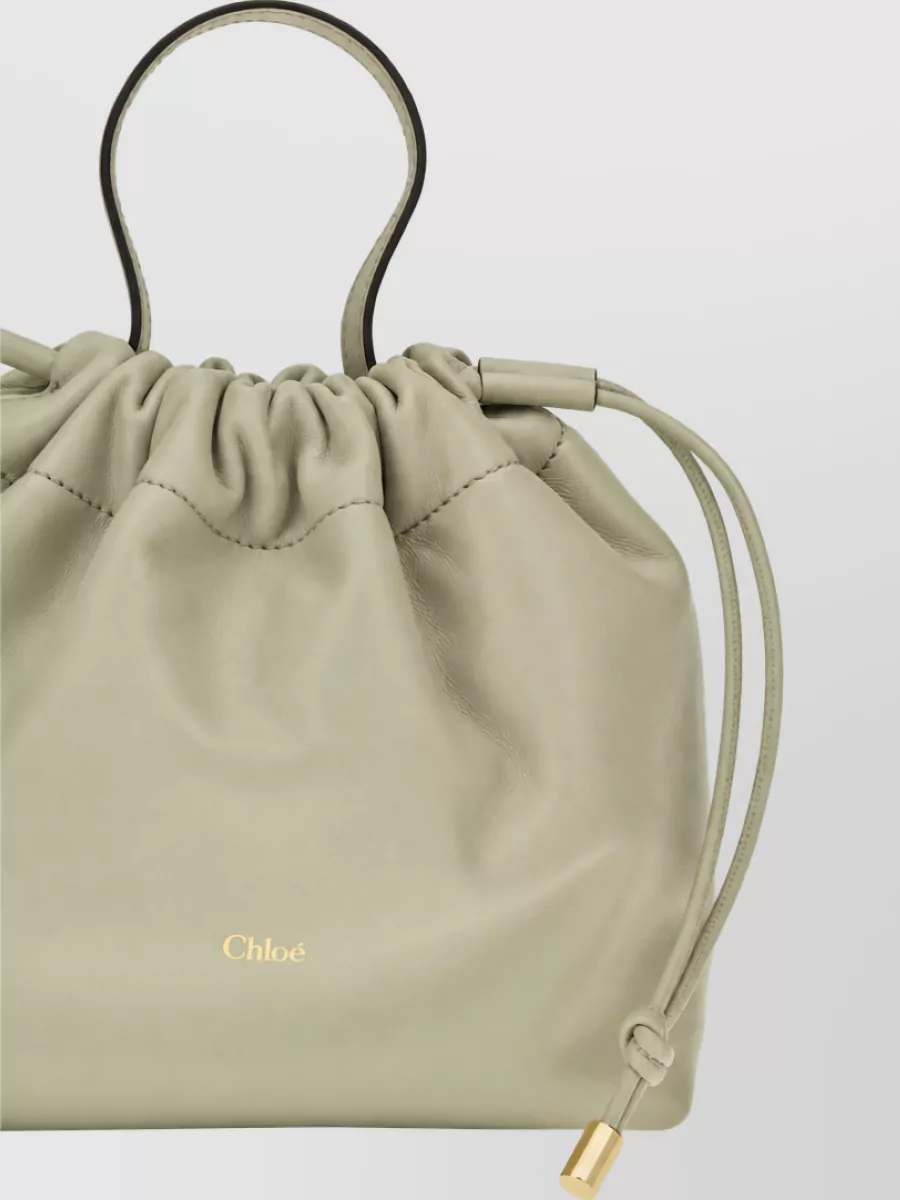 Chloé Chloé Icons Lamb Leather Bucket Bag