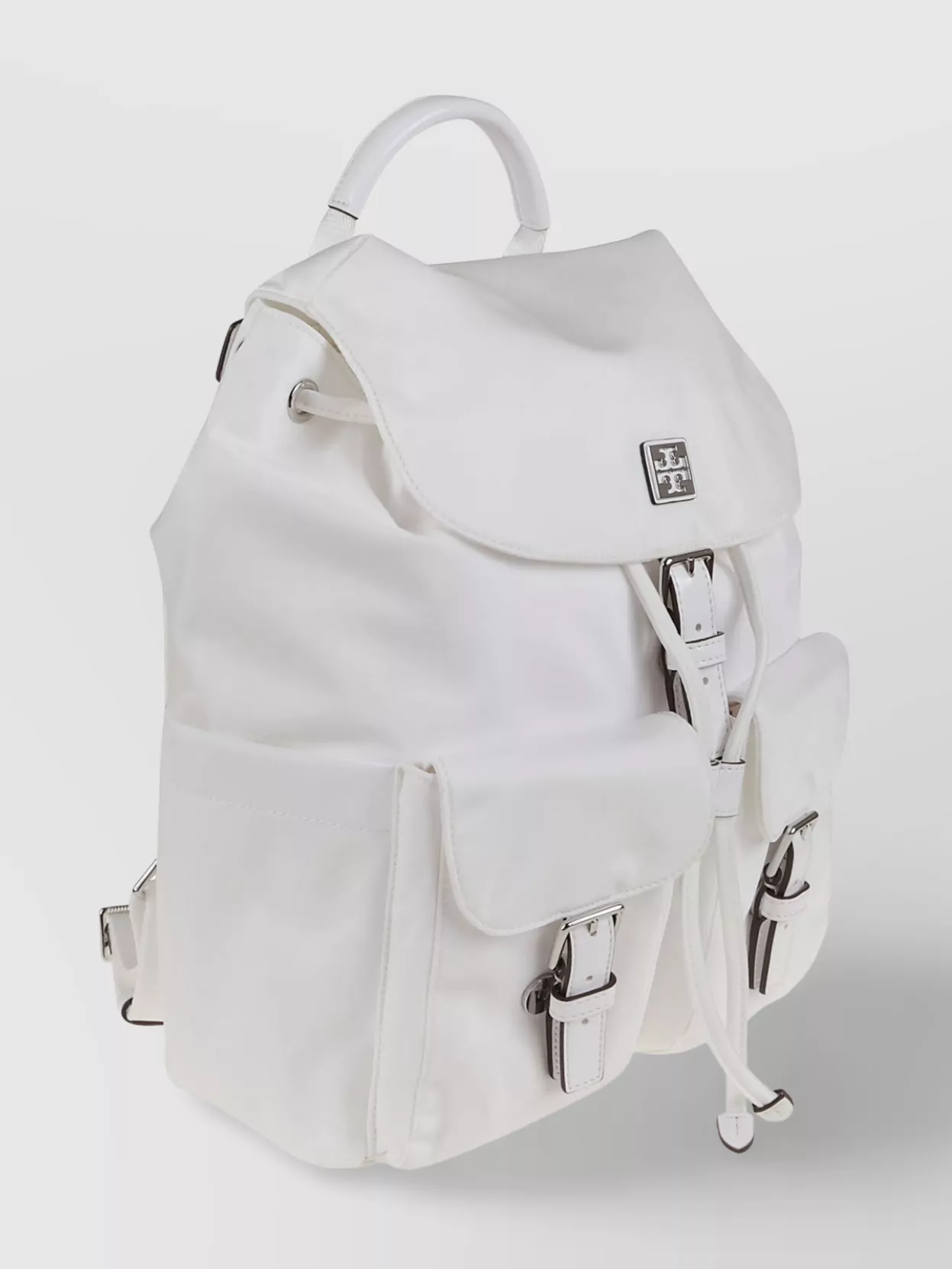 Tory Burch Adjustable Strap Bio Leather Backpack