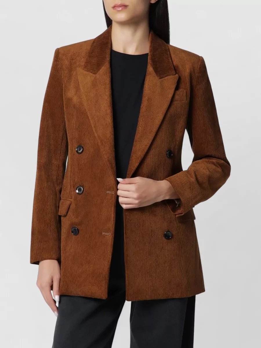 Isabel Marant Etoile Corduroy double-breasted blazer