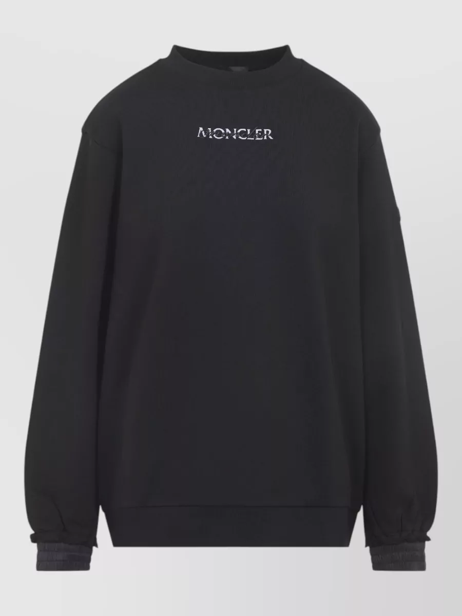Moncler Relaxed-fit logo-print sweatshirt
