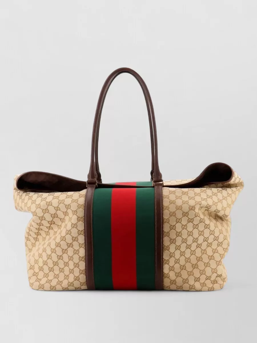 Gucci Logo-Print Travel Bag