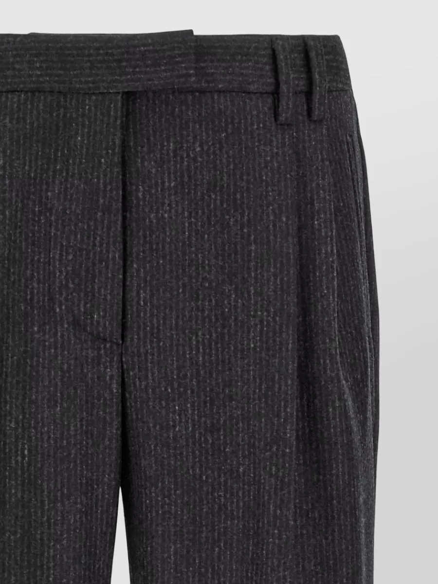 Alberto Biani Wool Tailored Trousers