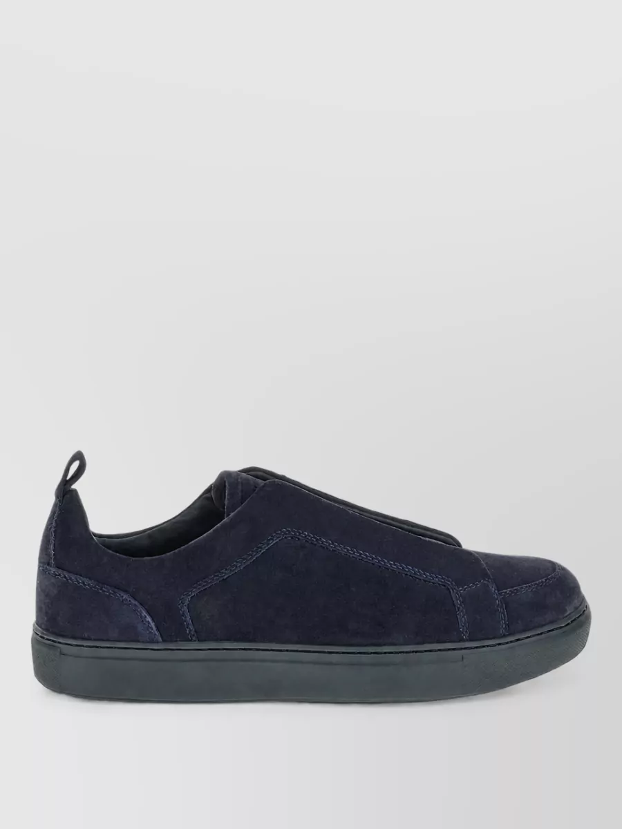 Paul & Shark Suede Slip-On Sneakers