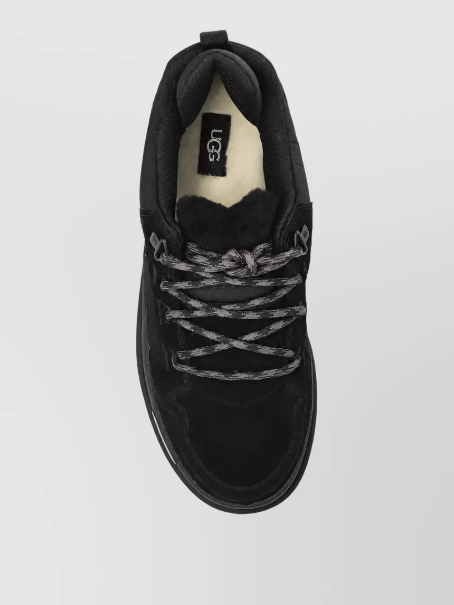 Ugg Leather Low-Top Sneakers