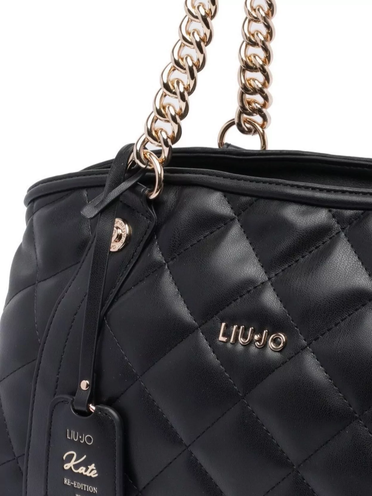 Liu Jo Quilted Chain Strap Shoulder Bag