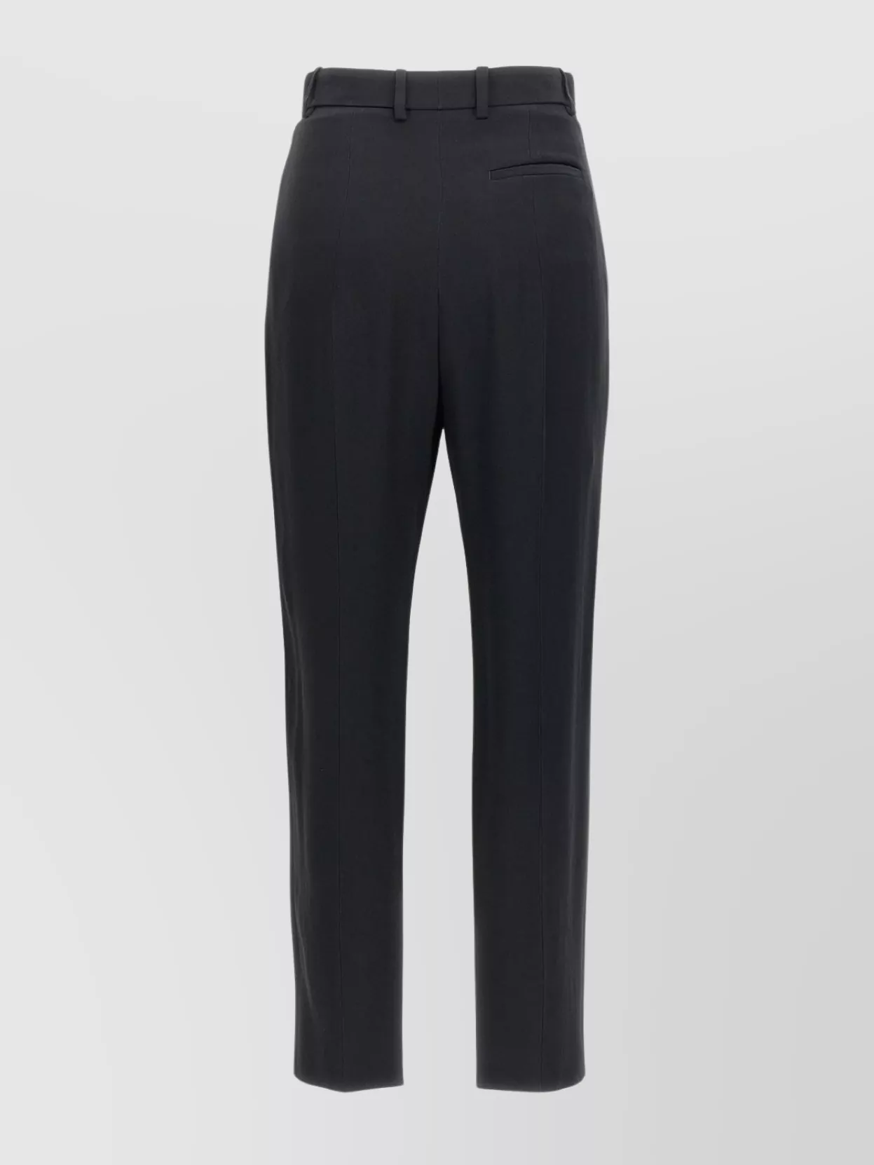 Mc Queen Tailored Slim Fit Trousers In Black