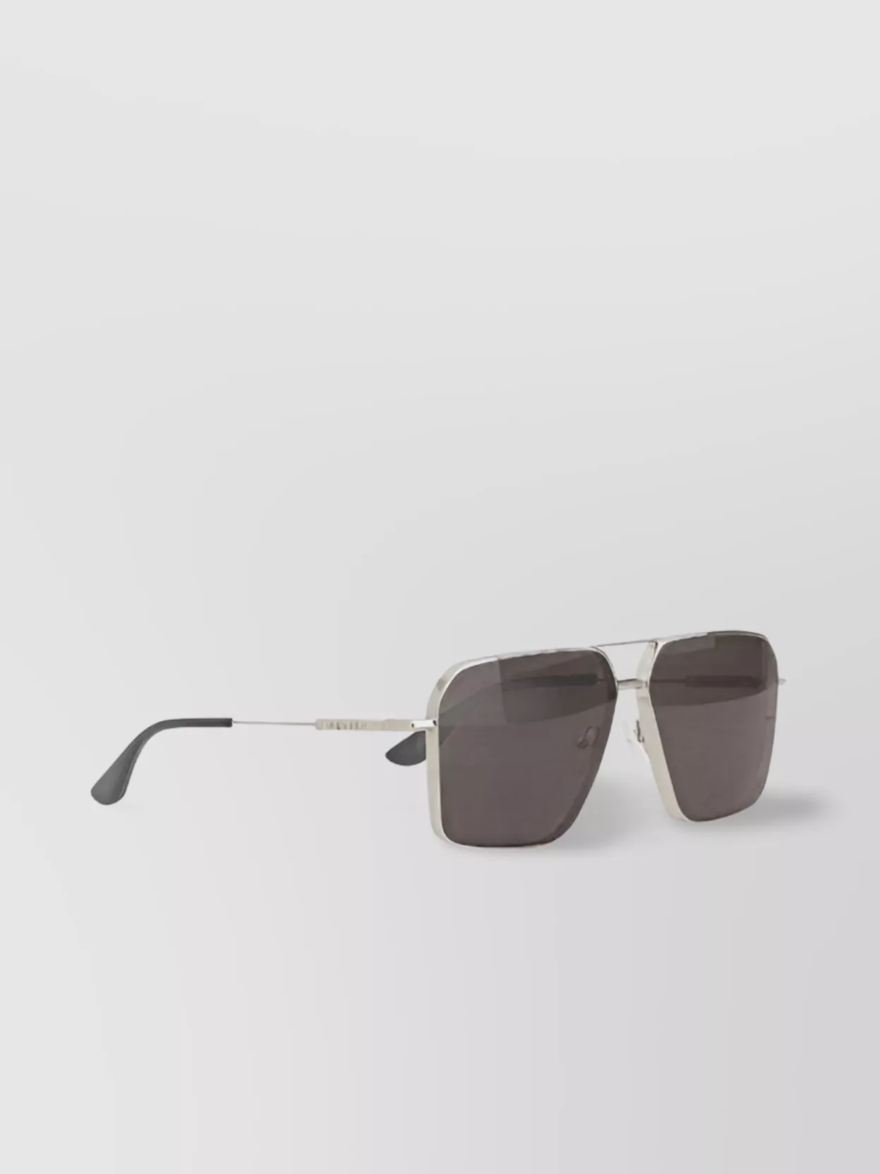 Alexander Mcqueen Geometric Metal Frame Sunglasses