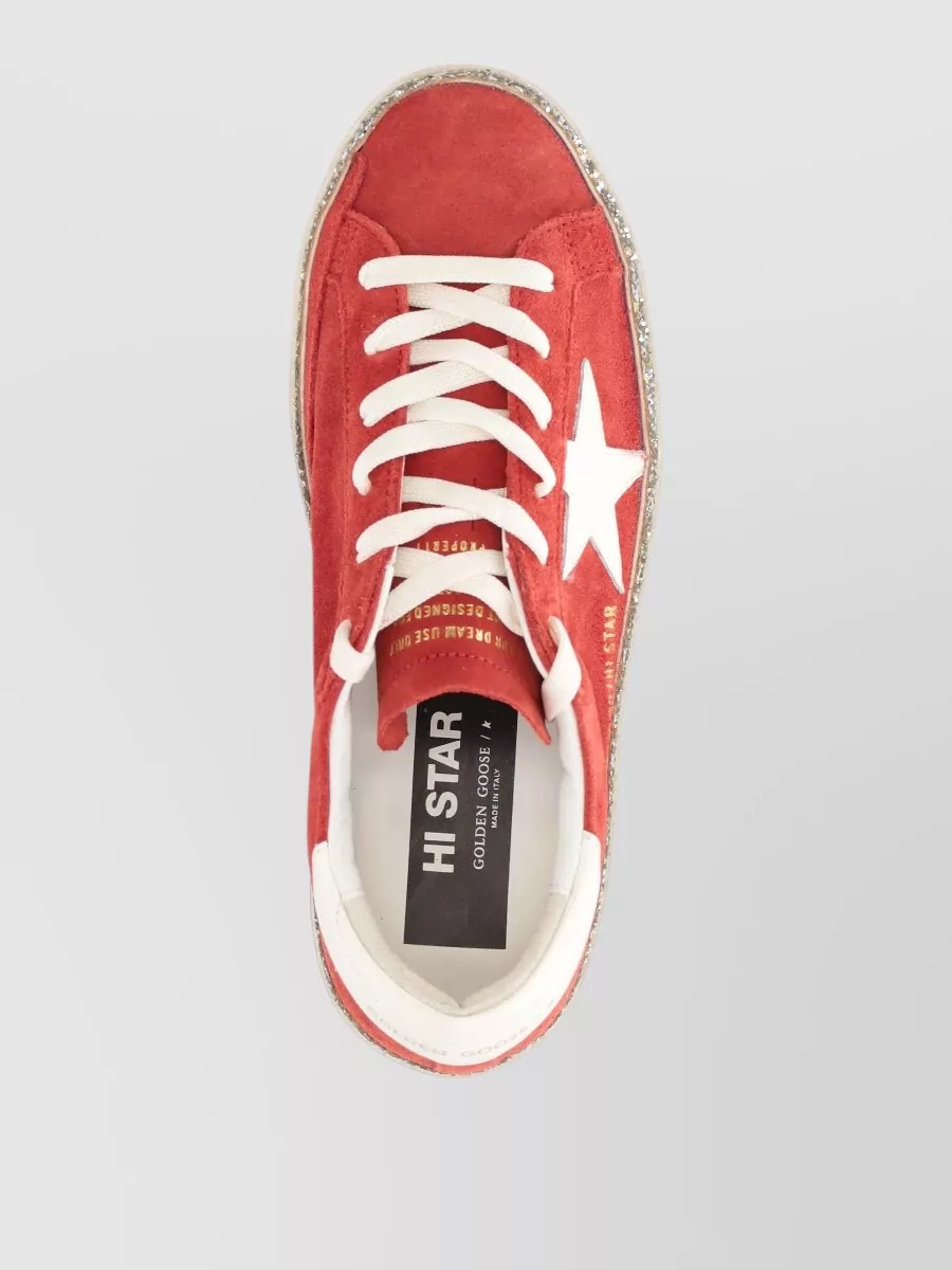 Golden Goose Leather Low-Top Sneakers