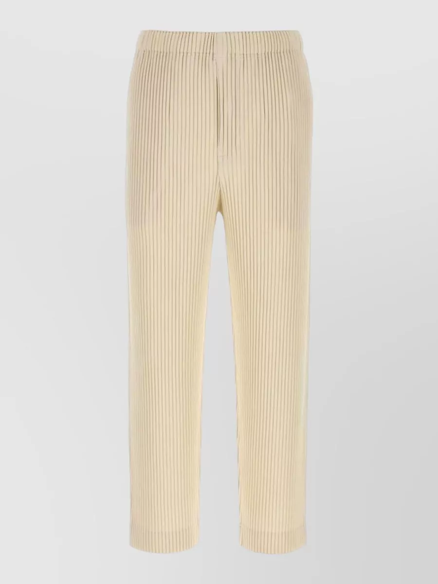 Homme Plisse Issey Miyake pleated straight-leg trousers